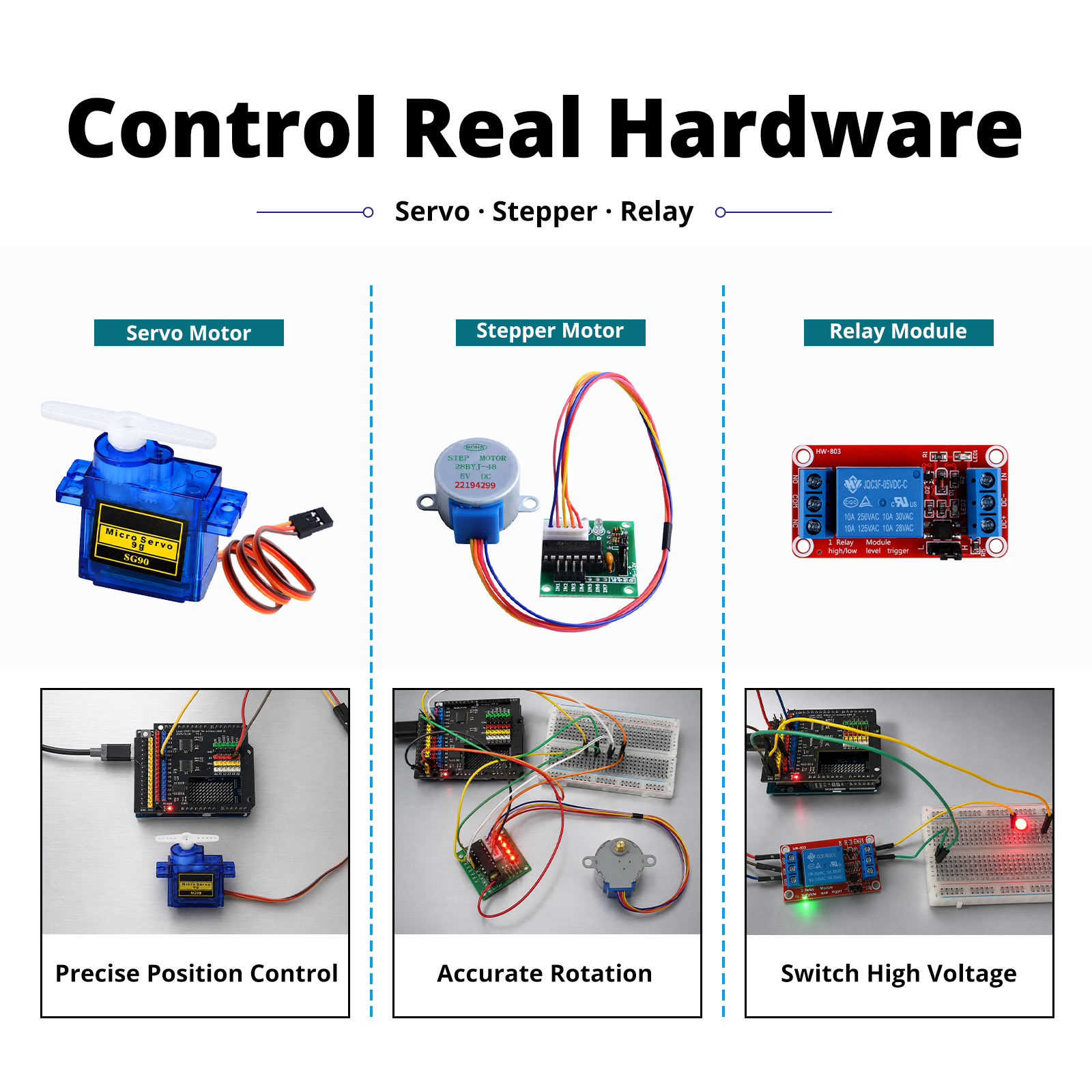 Control Real Hardware
