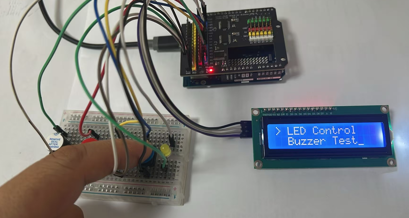 Button Menu System