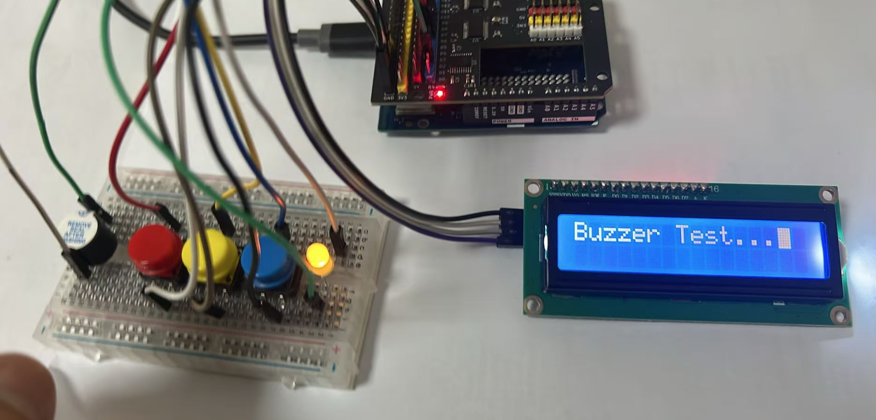 Button Menu System