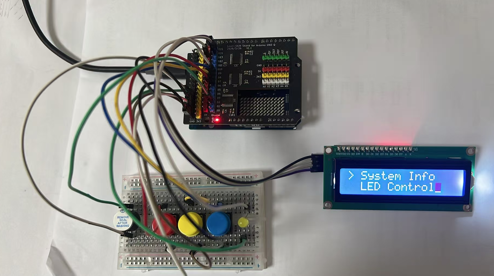 Button Menu System